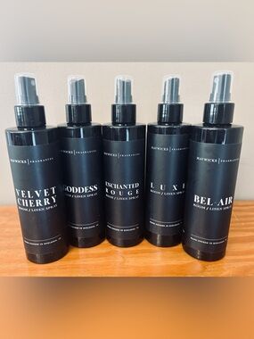 NEW 5PK Mavwicks Fragrances Room & Linen Spray Set - 8oz each